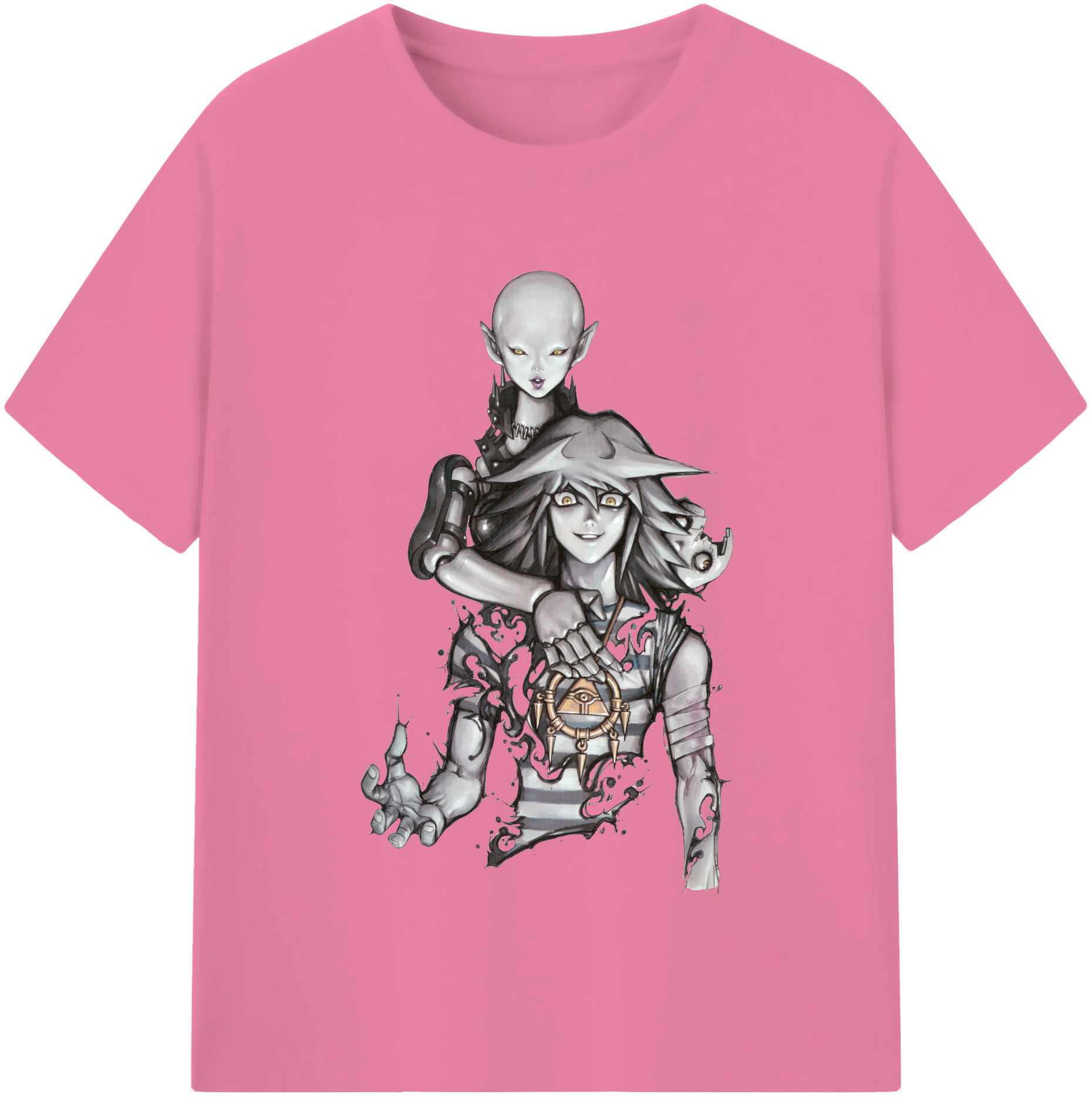 （画像用） 遊☆戯☆王 Yu-Gi-Oh! 綿100％半袖Tシャツ（フロントプリント）
